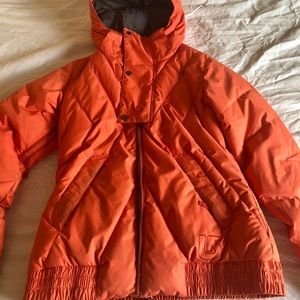 Burton orange winter coat